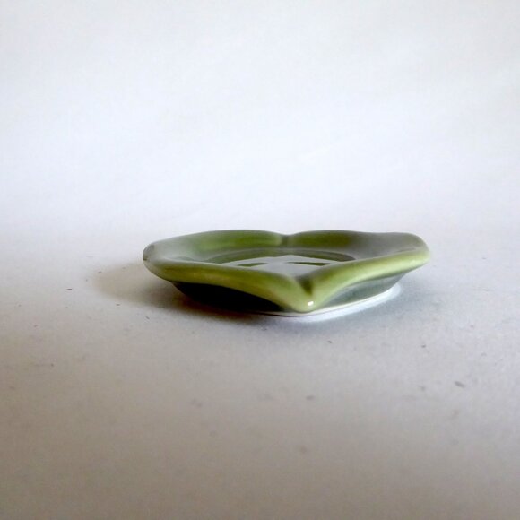 65/45 VINTAGE JAPANESE JAPAN PORCELAIN MINI CANTALOUPE FRUIT TEAPOT & LEAF (NEW) - Picture 12 of 13